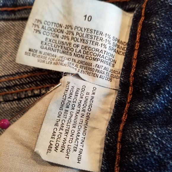 Nine West womens blue jeans size 10 - Picture 5 of 16